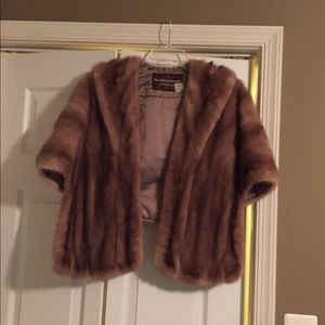 Mink Cape